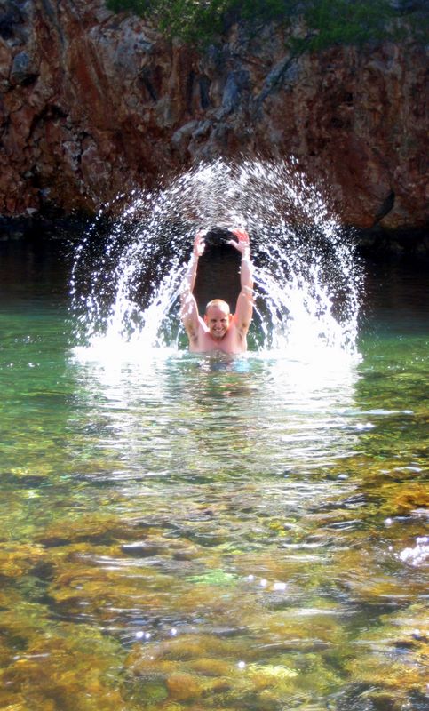 Splish Splash in the Dead Sea