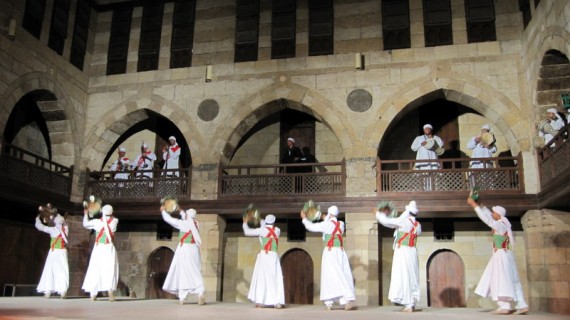Sufi at Mausoleum of Al-Ghouri in Islamic Cairo