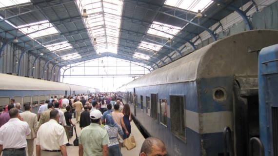 Train to Alexandria Train from Cairo to Alexandria (Ramsis Station)