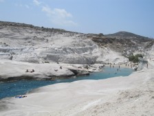 Sarakiniko Beach Milos, Greece