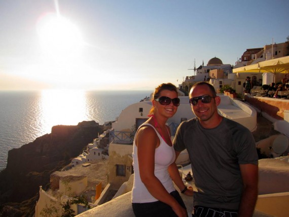 Oia Santorini Greece Sunset