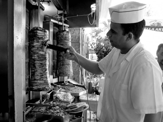 Gyros for sale Athens Greece
