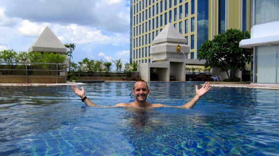 Centara Hotel Pool Chiang Mai Thailand