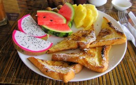 Breakfast at Ha Van Hotel Nha Trang Vietnam