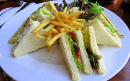 Sandwich at Highlands Coffee