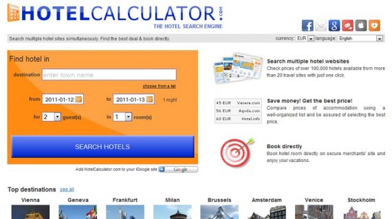 Hotel Calculator HotelCalculator.com