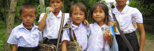 Behind the Photo: Laos School Children