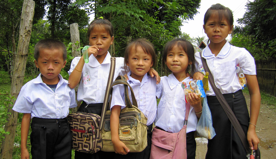 Laos School Children