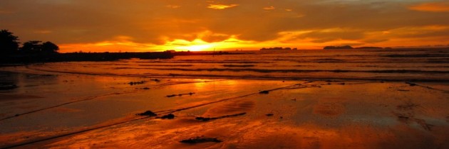 Free Desktop Wallpaper: The Sky is on Fire!