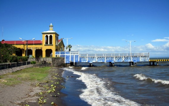The pier at Lake Nicaragua