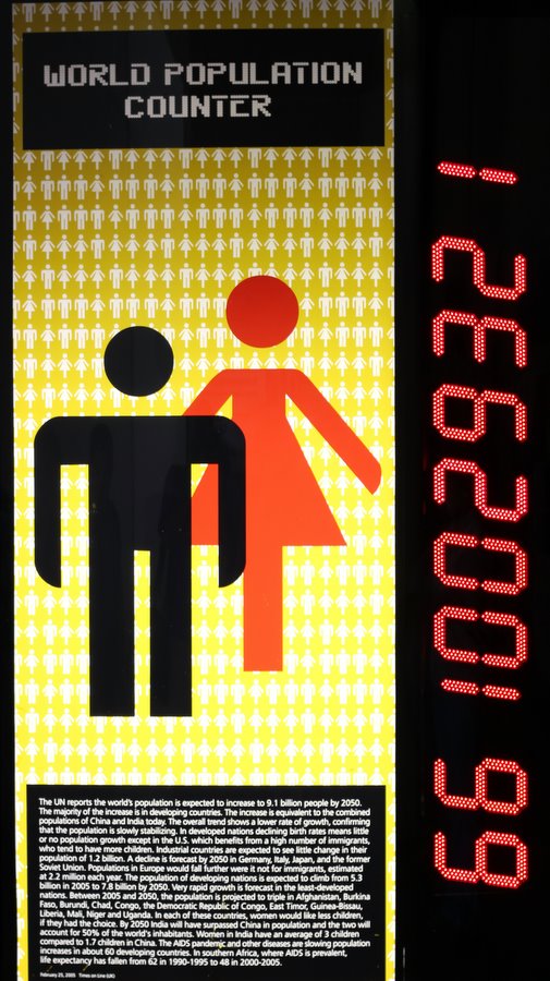 The Cradle of Humankind World Population Counter The Cradle of Humankind World Population Counter