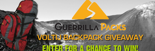 Guerilla Packs Voltij Backpack Giveaway!