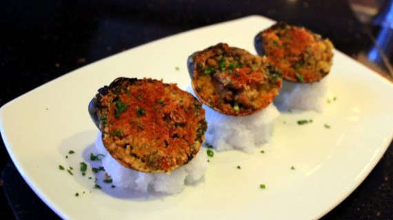  Clams Casino at RED Steakhouse
