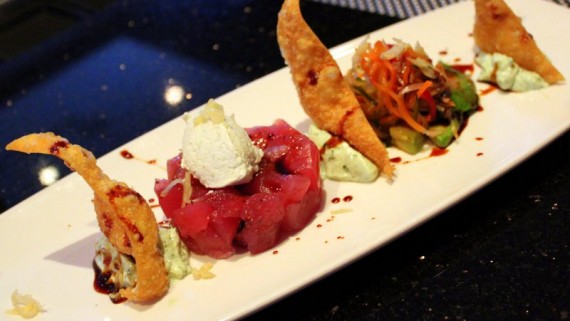 Tuna Nachos at RED Steakhouse