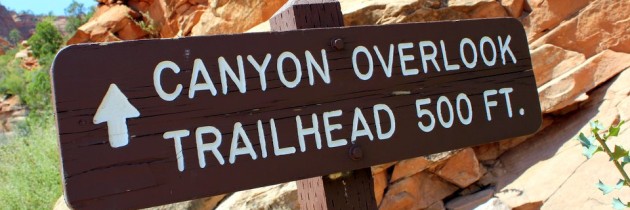 [VIDEO] – Hiking Canyon Overlook in Zion National Park