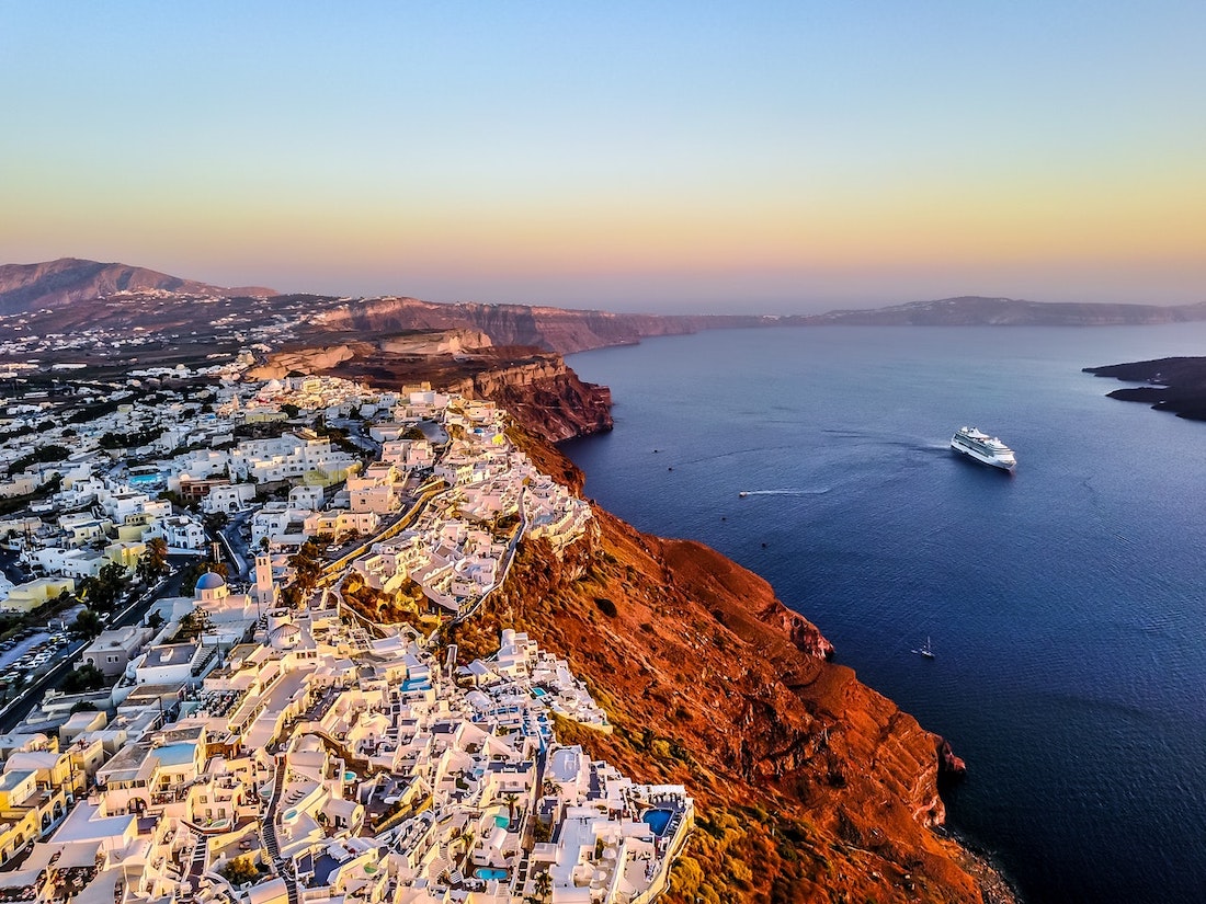 Greek Island Ferry