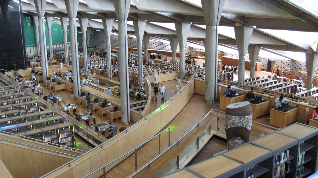The Library of Alexandria, Egypt