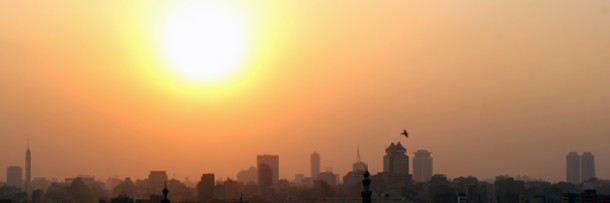 Sunset Al-Azhar Park - Cairo, Egypt