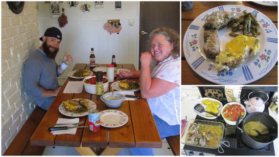 Home cooked dinner in Coos Bay, OR