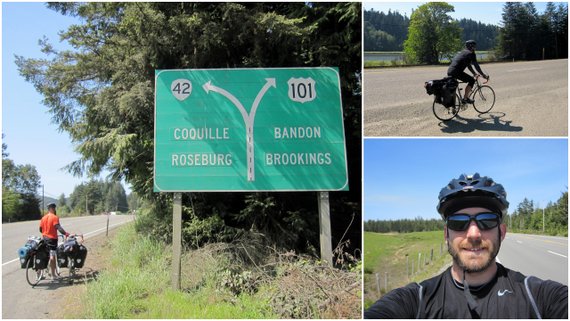 Cycling from Coos Bay to Humbug State Park