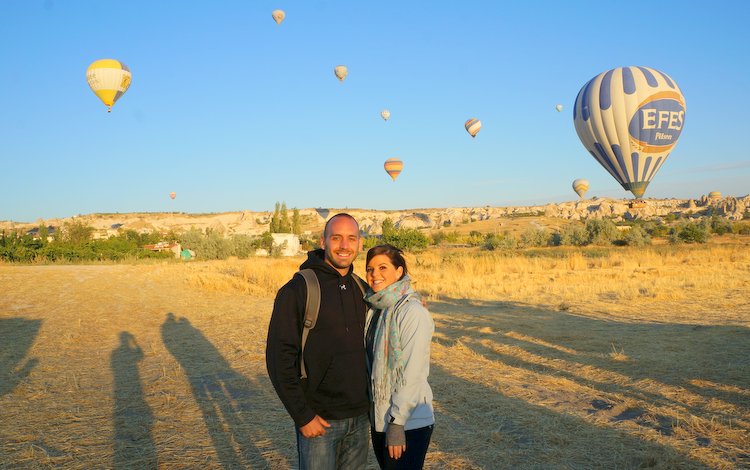 Hot Air Balloon Ride in Cappadocia, Turkey