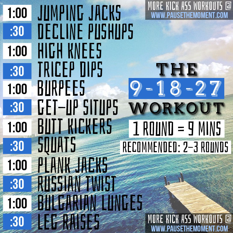 The 9-18-27-Workout