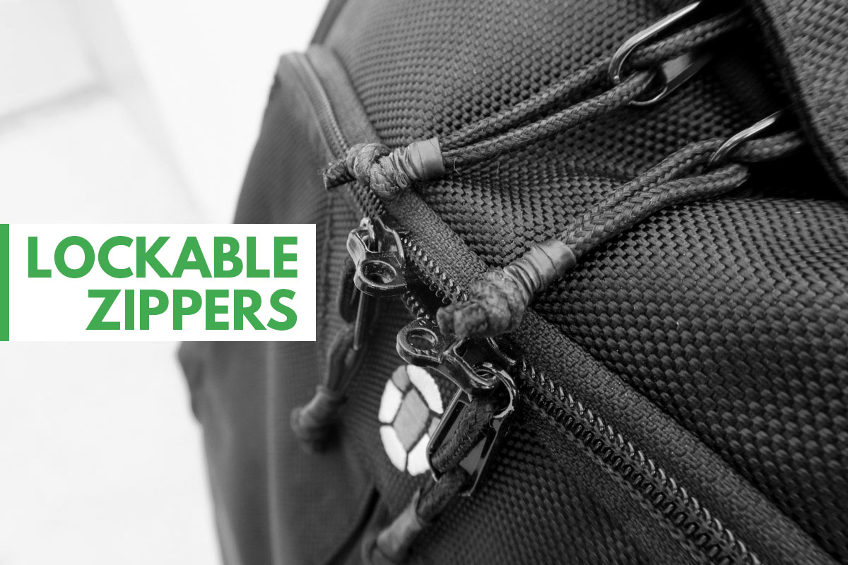Tortuga Travel Backpack Lockable Zippers