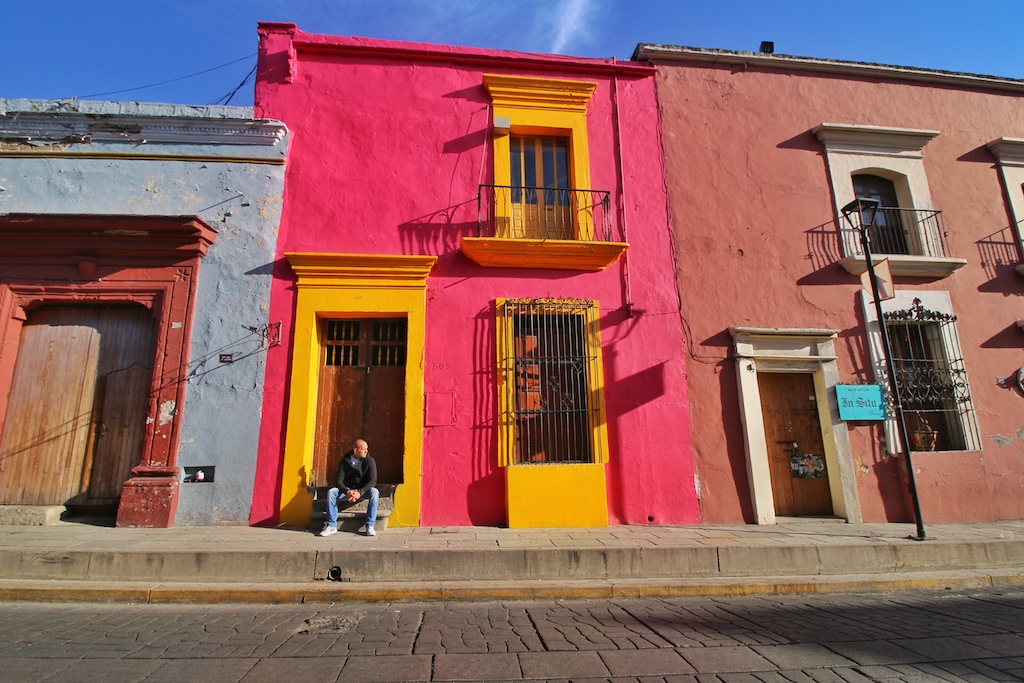 Oaxaca City Mexico Streets