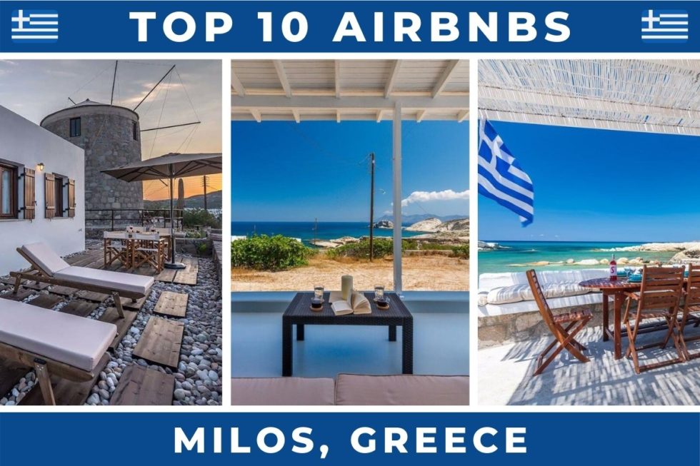 10 Best Airbnbs in Milos, Greece Pause The Moment