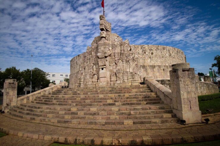 La Patria Monument Merida Mexico